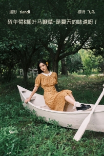 【YiTuYu-艺图语】2022.08.08 硫华菊&柳叶马鞭草-是夏天的味道呀！- 飞鸟咕咕- [43P-1.09GB]