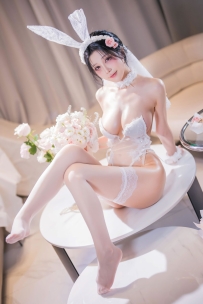 #水淼aqua_Vol.255_生日婚纱兔女郎_Birthday_Bunny_[54P-74MB]